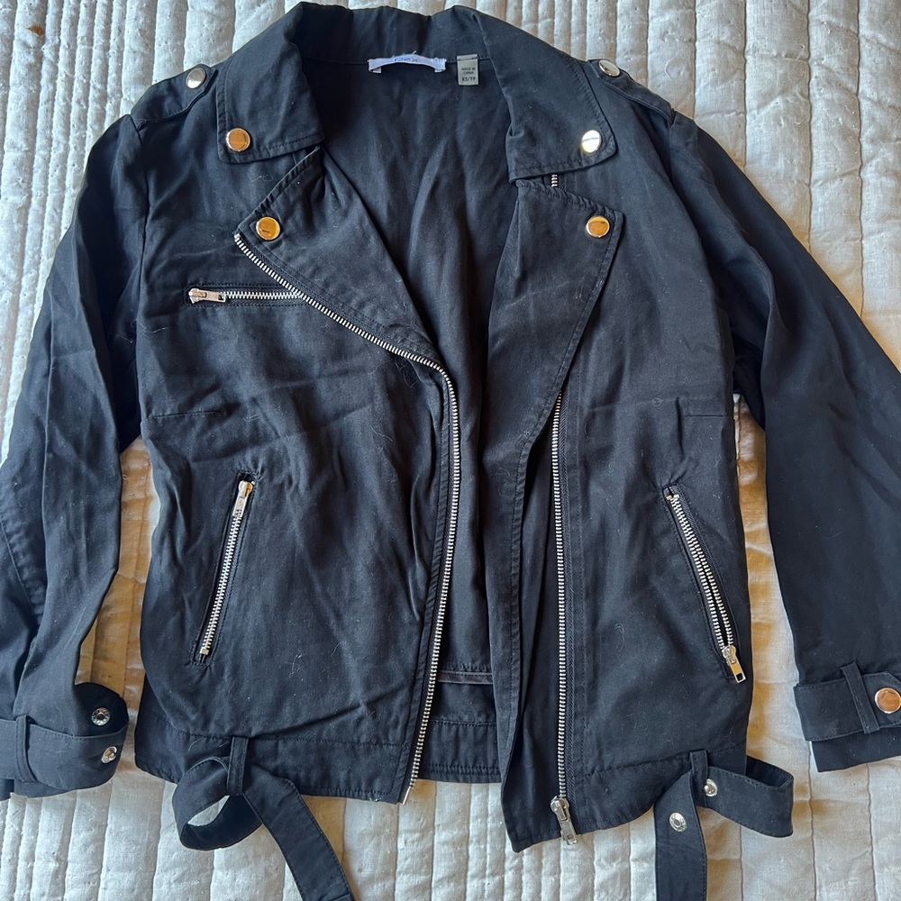 Black Biker Jacket